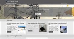Desktop Screenshot of e-wisdom.com